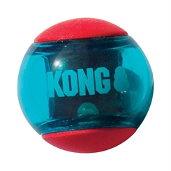 Kong Squeezz actionball red S 3ST 5CM